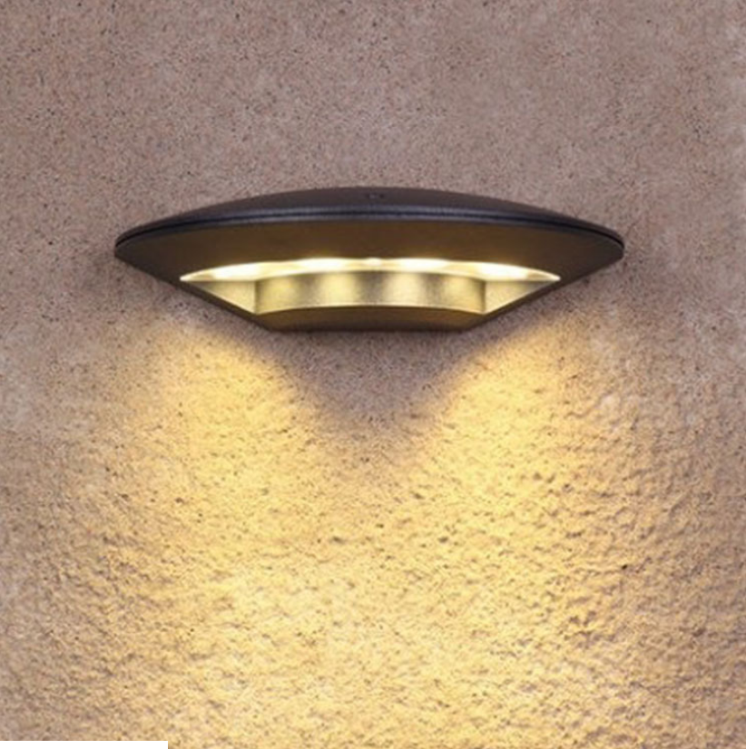 LED-Außenwandleuchte, wasserdichte Hof-Außenwandleuchte, einfache Außenwandleuchte für Balkon und Terrasse, feuchtigkeitsbeständig
