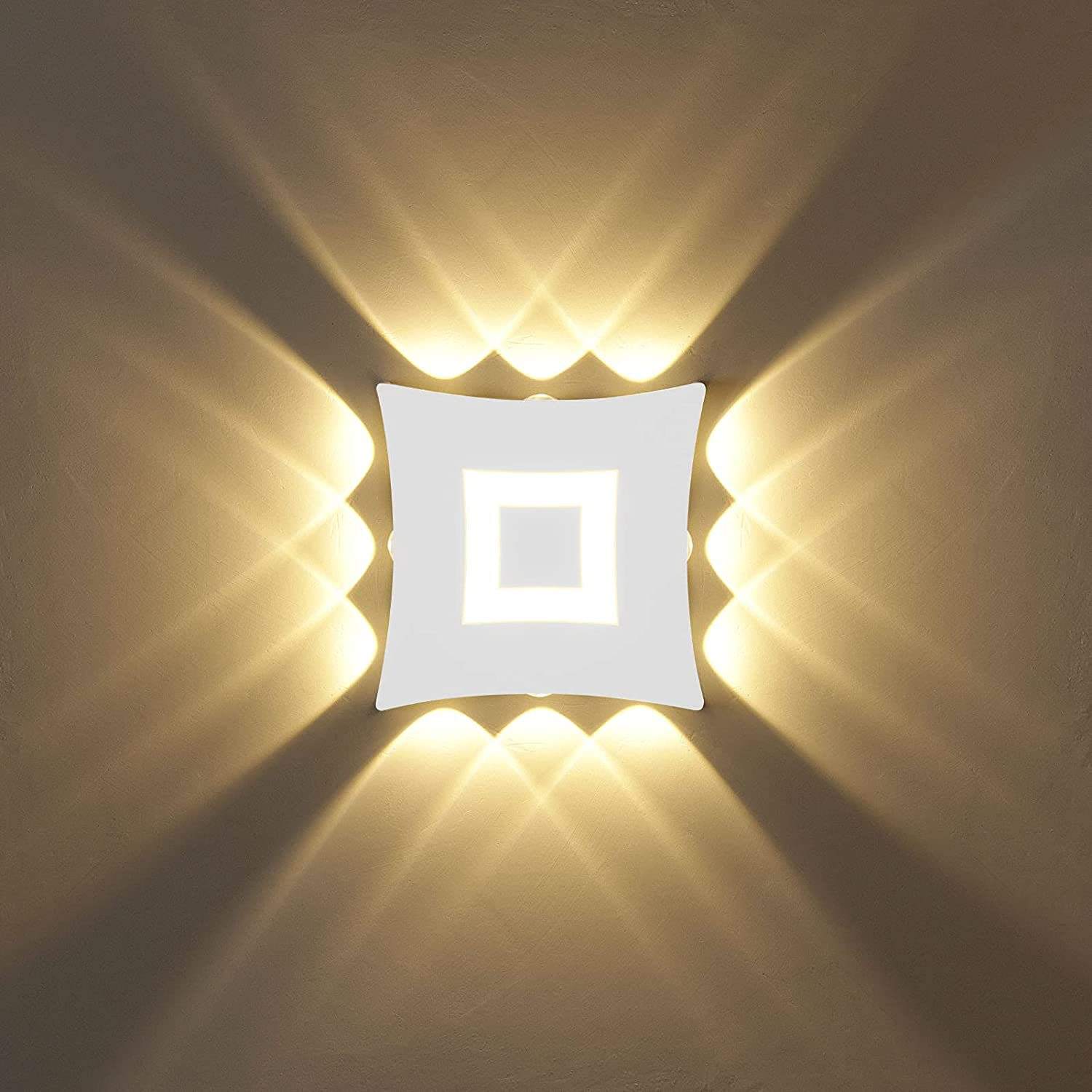 Moderne Wandleuchte Cube Led Wandleuchte Lampe Wasserdicht IP65 Innenwandleuchte 110 V 220 V Für Badezimmer Außenbeleuchtung 4 Watt 6 Watt 8 Watt
