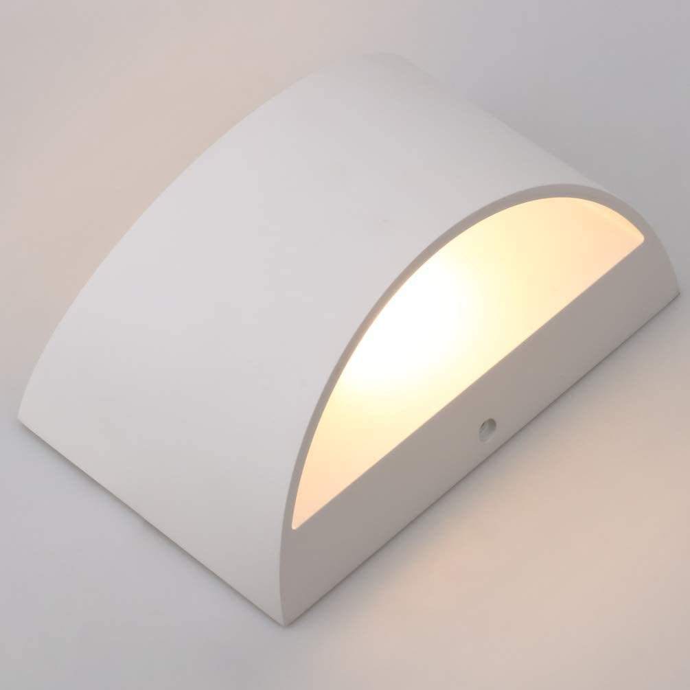 10 W Auf- und Ab-Wandleuchten, gold-silberne LED-Aluminium-Wandleuchte, LED-Wandleuchte für Schlafzimmer-Wohnzimmer-Korridor-Beiseite-Beleuchtung