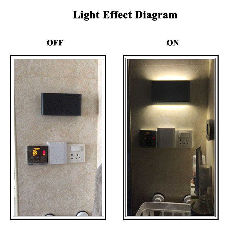 aplique de pared exterior led