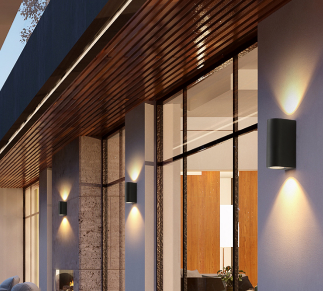 Kreatives Design, LED-Lampe, 12 W, Innenwandleuchten, wasserdicht, für den Außenbereich, moderne nordische Wandleuchte, Lampe für den Innenbereich, Homall e Decor Lamparas