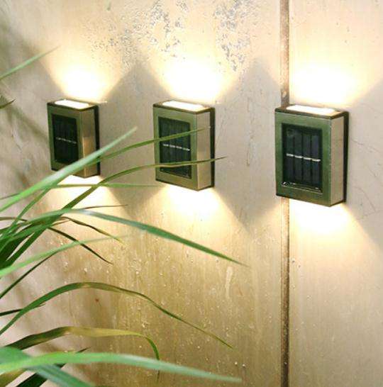 luces led solares para exteriores
