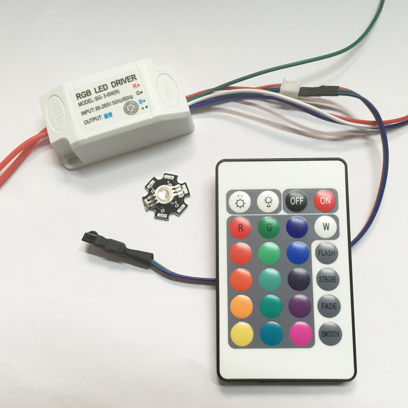Driver RGB + chip LED