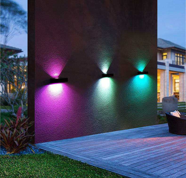 lumières led solaires extérieures