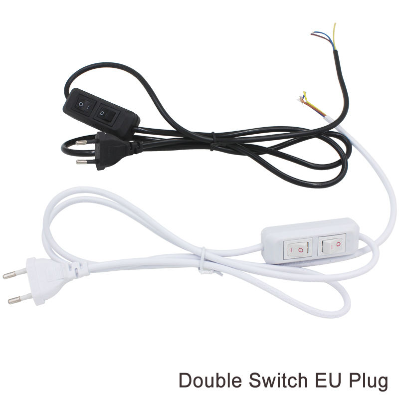 Doppelschalter EU-Stecker