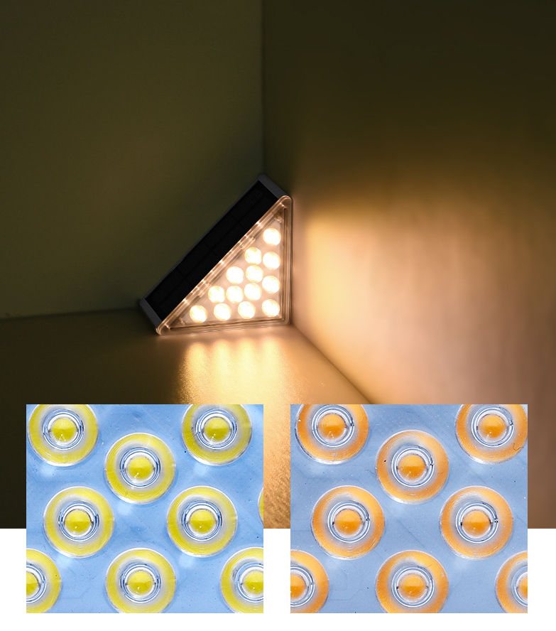 Applique murale solaire extérieure étanche LED appliques murales pour cour rue paysage jardin décor lampe solaire applique murale extérieure