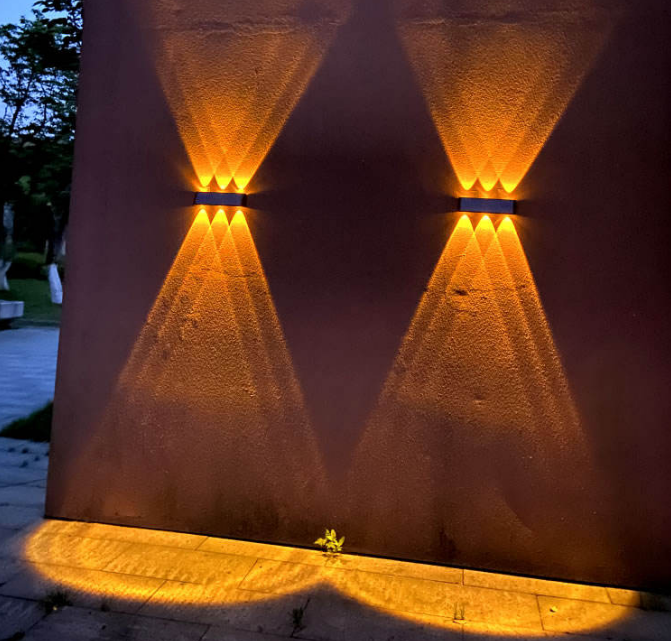 lumière solaire menée