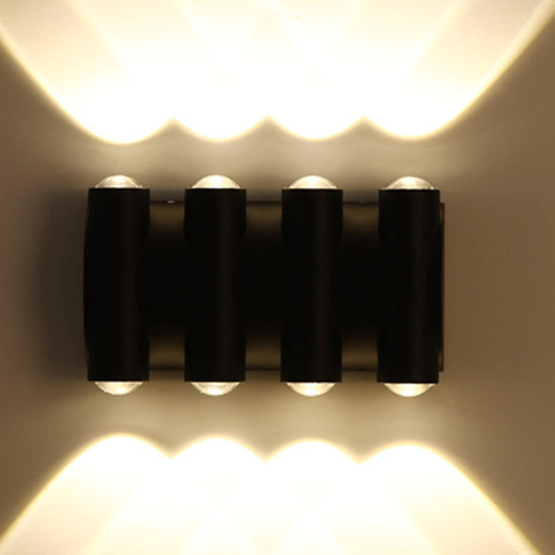 Moderne Wandleuchte IP65 Außenbeleuchtung Innen Wasserdichte LED Wandleuchte Wohnzimmer Gang Park Landschaft Garten Licht