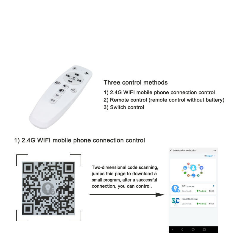 LED-Wandleuchte, 21 W, 2,4 G, stufenlos dimmbare Wandleuchten mit Fernbedienung, Treppen, Flur, langes Warmweiß, drei Farbtemperaturen