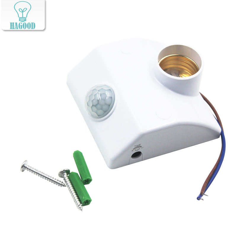 Sensor de movimiento infrarrojo E27 Pir