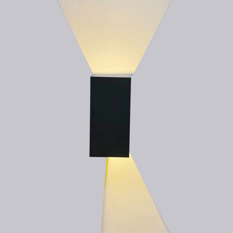 2023 neueste Tuya 9W Wand Lampe Licht App Steuerung Smart Außen Beleuchtung Acryl Wand Montiert Licht Led Smart Wand lampen Leuchte