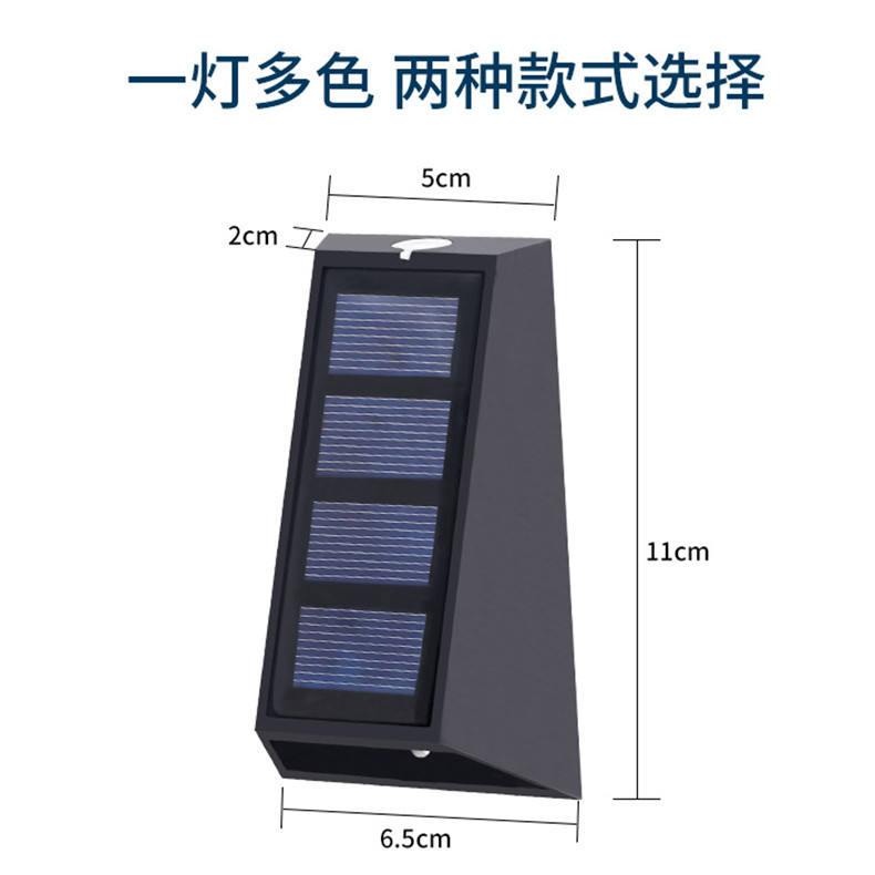 apliques de pared solar al aire libre