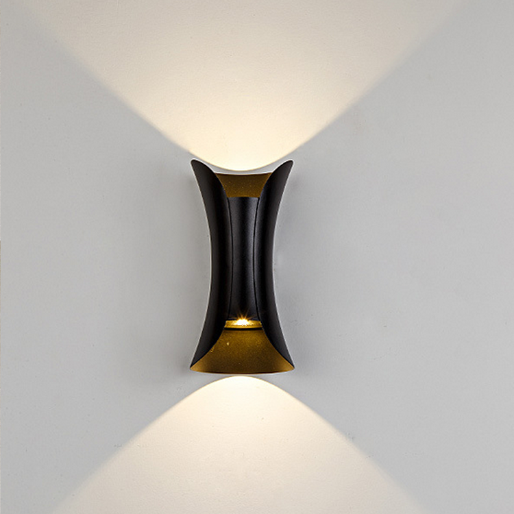 Moderne LED-Wandbeleuchtung für den Außenbereich