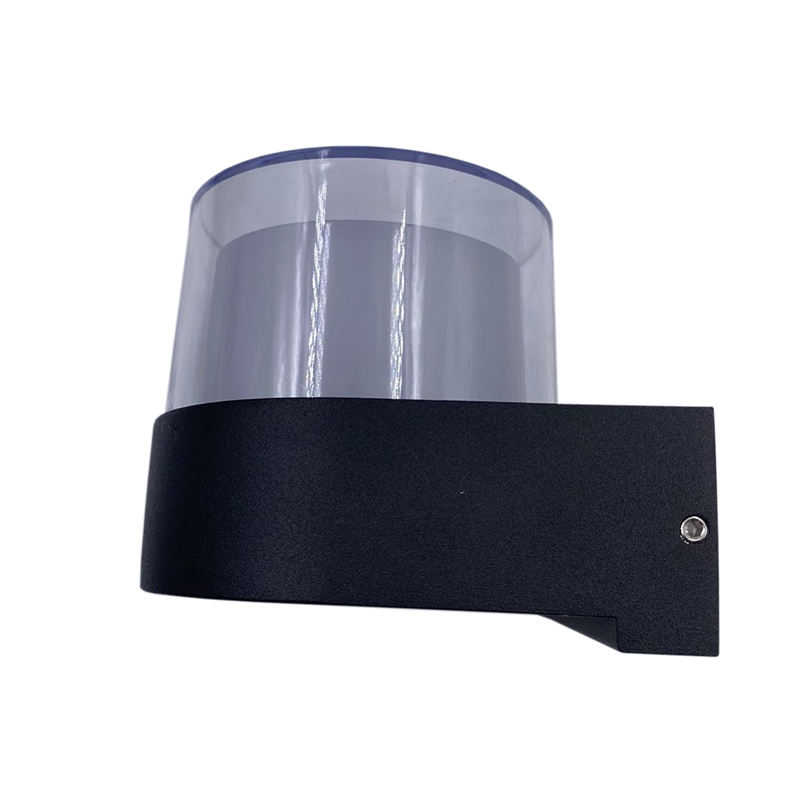 Dekorative LED-Lampe, runde, wasserdichte Acryl-Wandleuchte und Nachtlicht für den Außenbereich. Dekorative LED-Lampe, runde, wasserdichte Acryl-Wandlampe und Nachtlicht für den Außenbereich