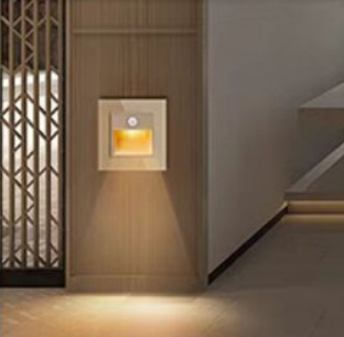 LED-Nachtlicht 86 Typ Embedded Light Sensing Stehlampe LED-Treppenlampe Bühnenlicht Stufenlampe für Nachtfabrikverzeichnis
