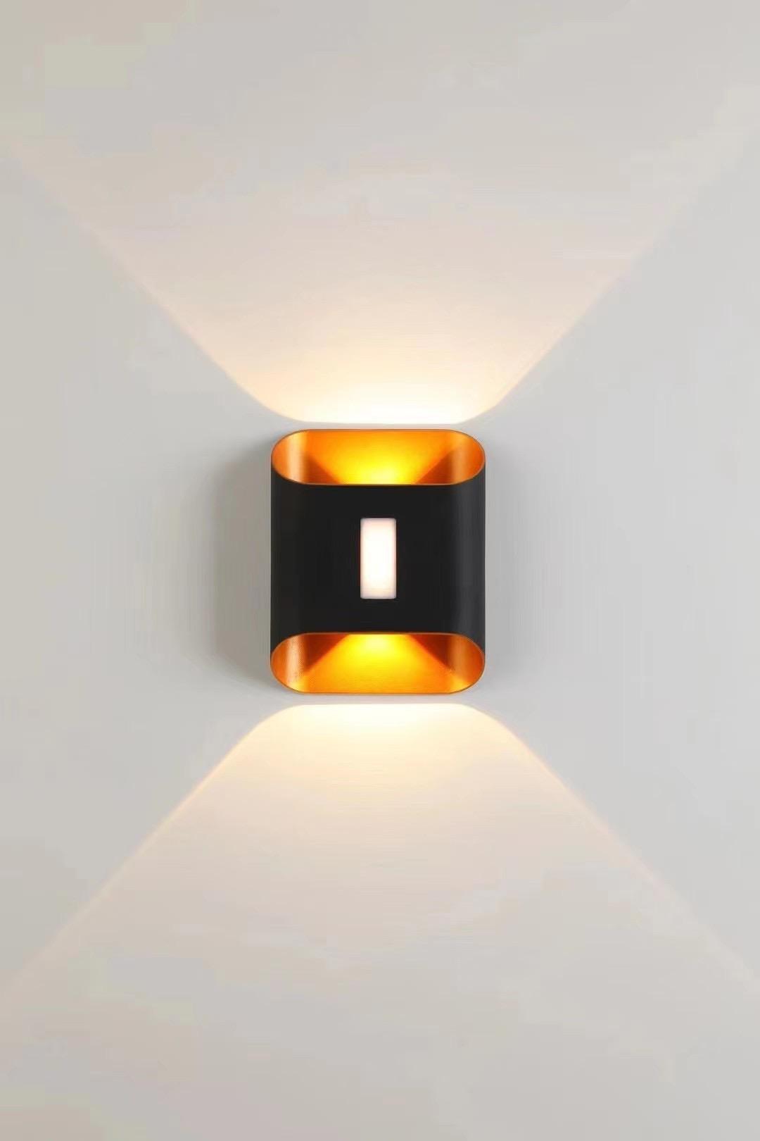 Wandleuchte IP65 wasserdicht für den Außenbereich, 6 W/10 W, LED-Wandleuchte für Innenräume, Schlafzimmer, dekorative Beleuchtung, Veranda, Gartenleuchten, Wandlampen, Abendessen