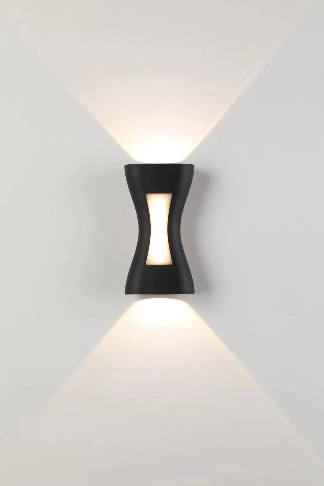 2023 Moderne LED-Wandleuchte Wasserdicht IP65 Up Down 10W Außenbeleuchtung Home Hotel Shop Korridor Veranda Wandleuchte Wandleuchten AC 220V 110V