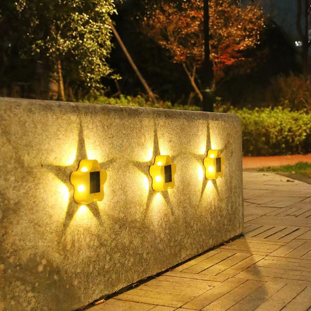 luces solares de pared