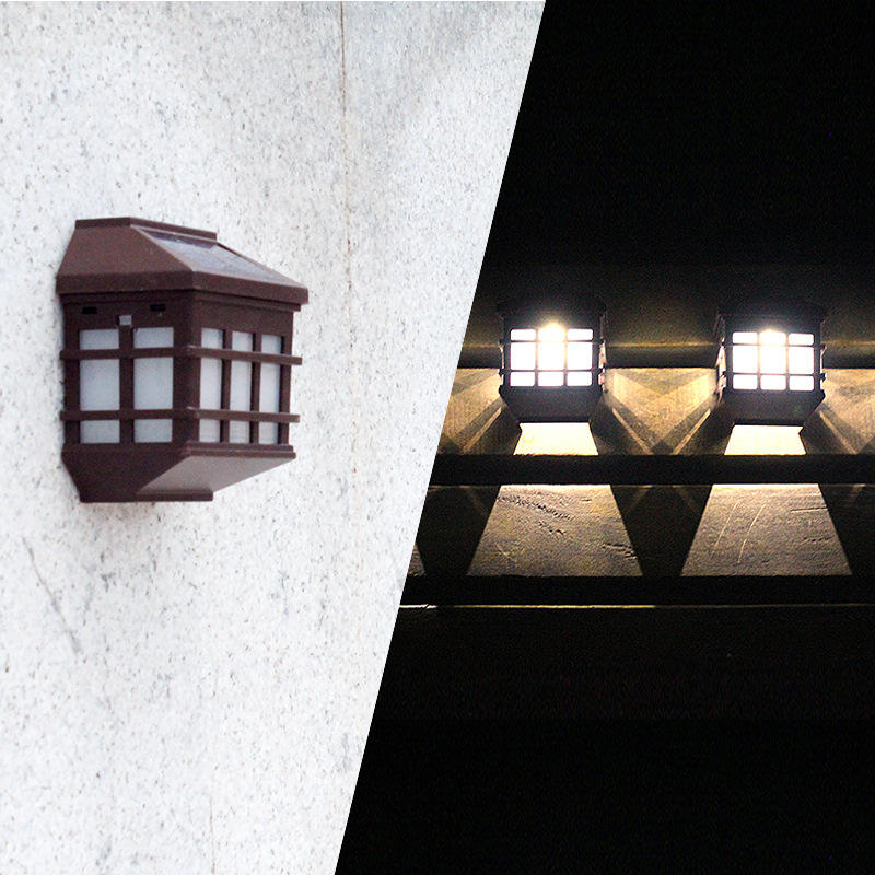 lumière solaire menée