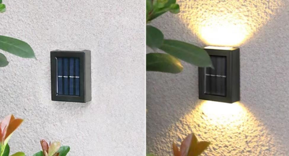 applique solaire d'extérieur