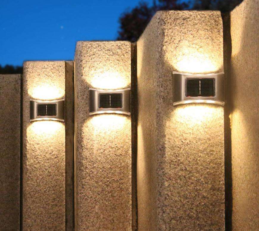 6LED Solarlampe IP65 wasserdichte Außenleuchte Innenhof-Wandleuchte für Gartenvilla-DekorationNeue 6LED-Solarlampe IP65 wasserdichte Außenleuchte Innenhof-Wandleuchte für Gartenvilla-Dekoration