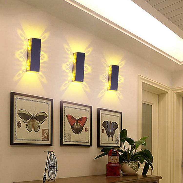 Schmetterlingswandlampe