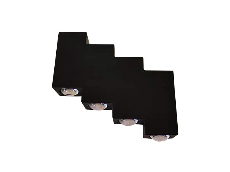 Und modernes Outdoor-Nachtlicht im Freien mit LED