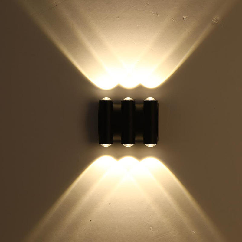 Moderne Wandleuchte IP65 Außenbeleuchtung Innen Wasserdichte LED Wandleuchte Wohnzimmer Gang Park Landschaft Garten Licht