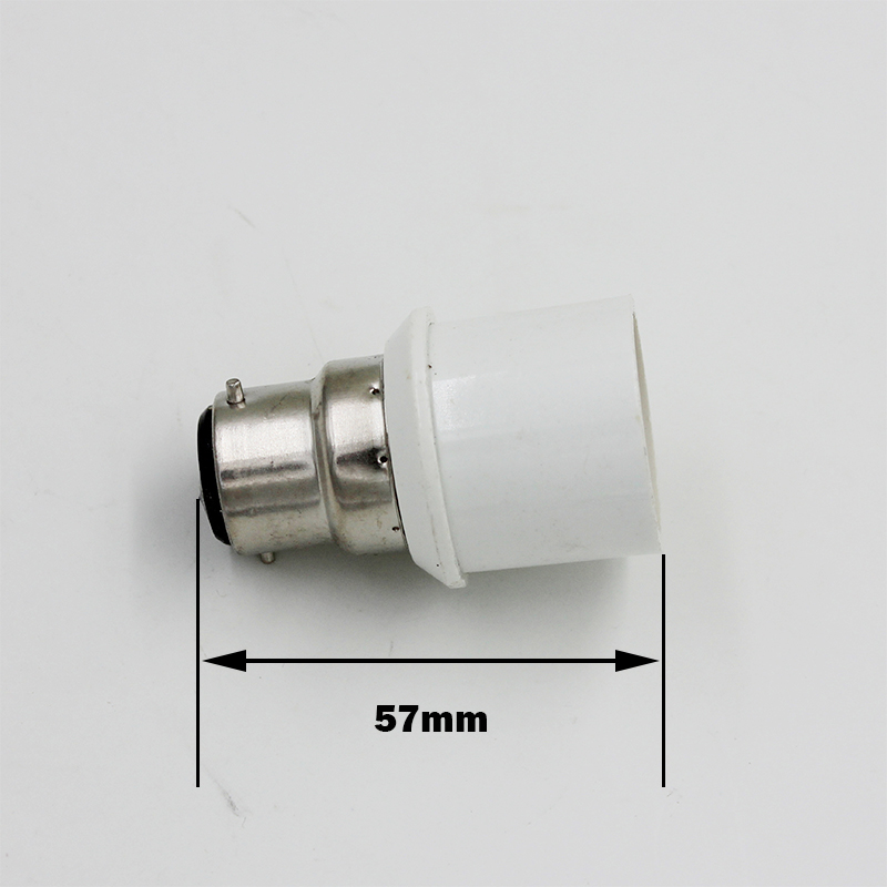 E27 auf B22 Sockel Beleuchtung Zubehör Basis Sockel Adapter Konverter für LED-Licht Lampe Bajonett Schraube Glühbirne
