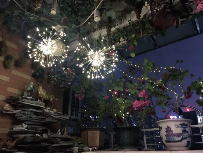 Hagood LED-Feuerwerk aus Kupfer, wasserdicht, IP65, Feiertagsbeleuchtung, LED-Feuerwerk, großes Licht