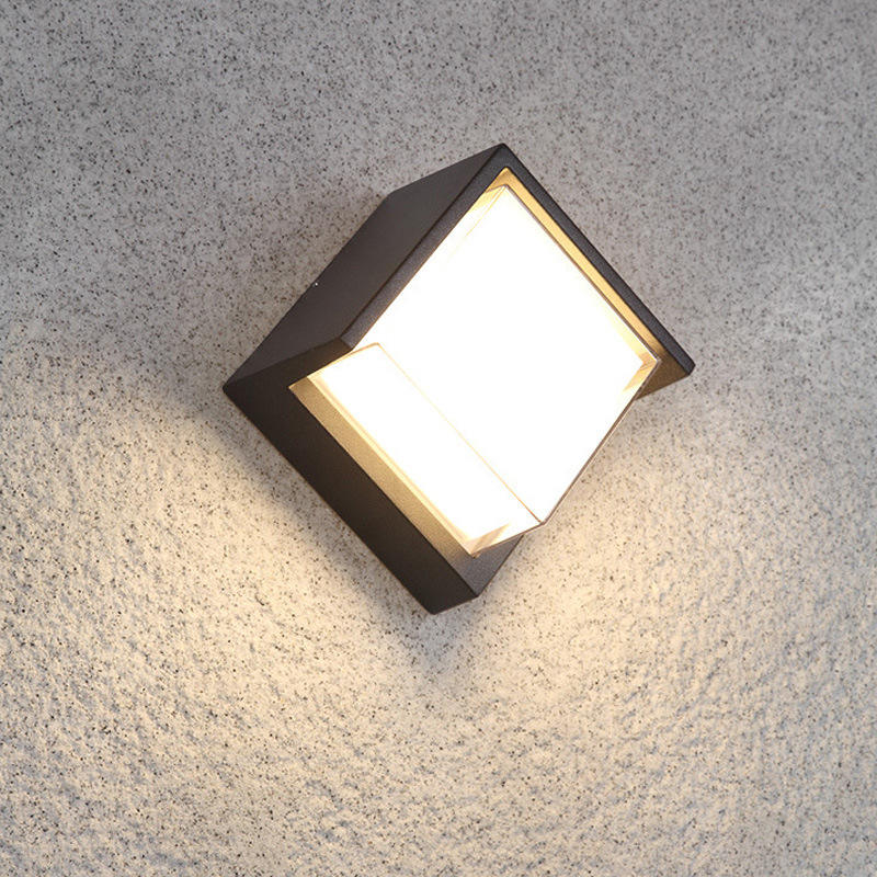 aplique de luz led al aire libre