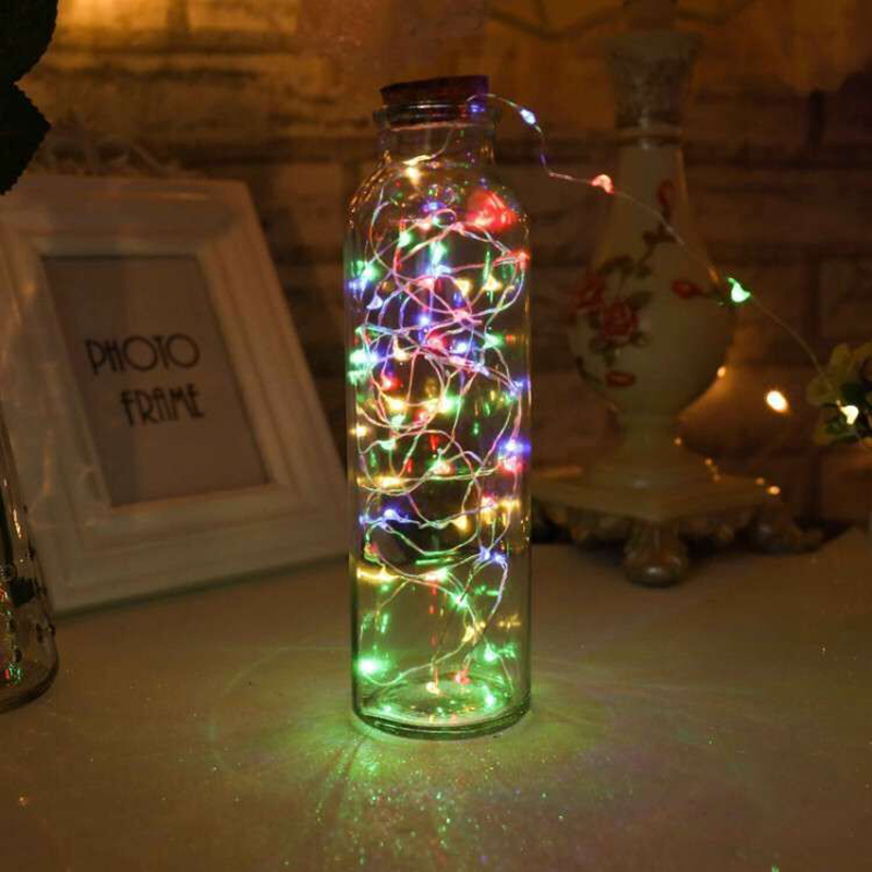 Neuheit 2M 20leds LED Kupfer Fee Nachtlicht Wasserdichte Girlande Lampe für Garten Weihnachten Hochzeit Party Dekoration beleuchtung