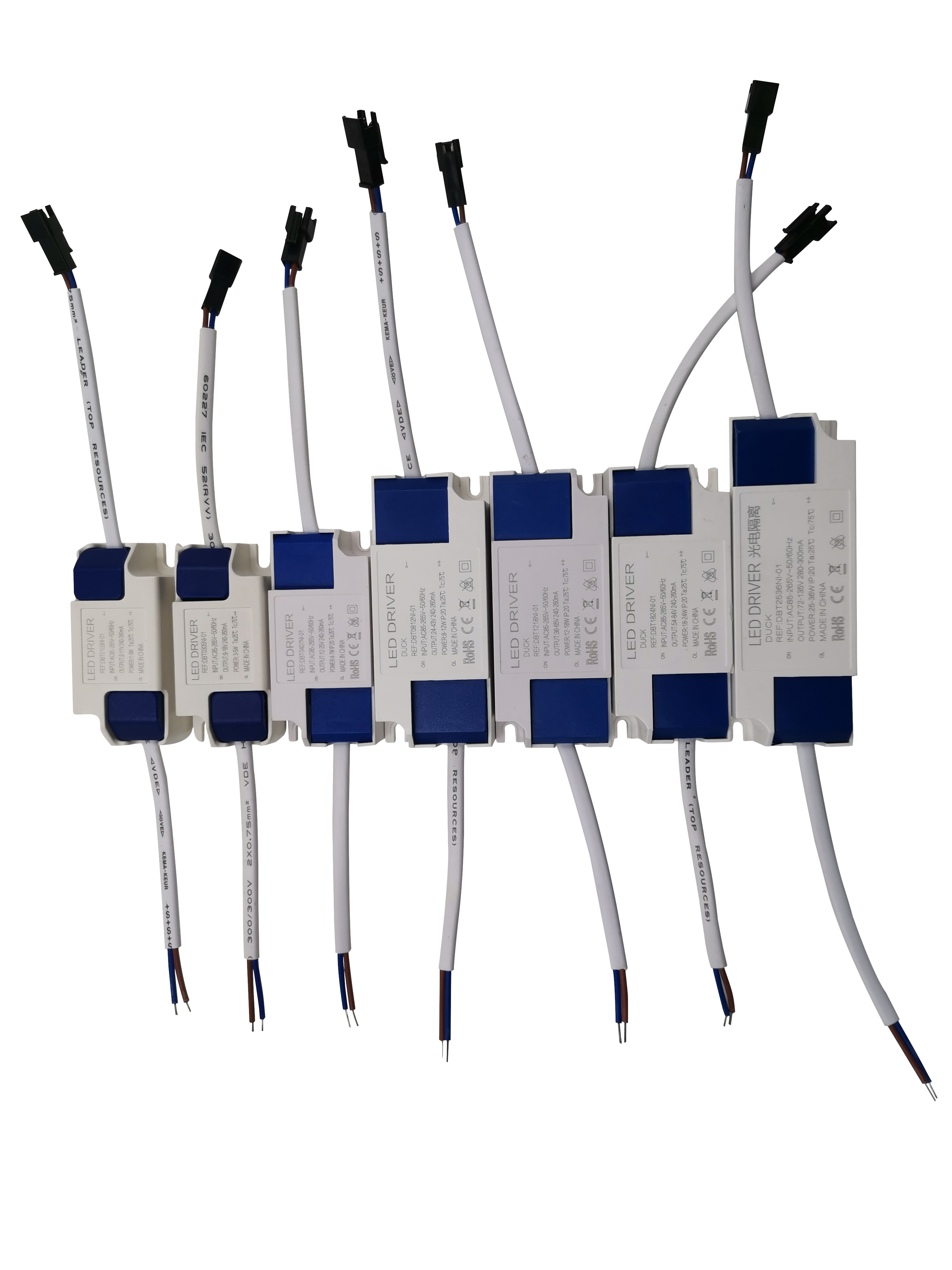 Controlador con carcasa de plástico led actual precio al por mayor controlador led fuente de alimentación DC 12v controlador led 300mA convertidor 220 12 adaptador