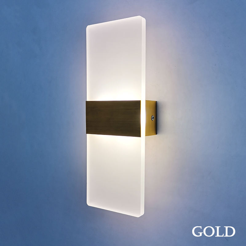 Moderne LED-Wandleuchte, minimalistische Innenleuchte