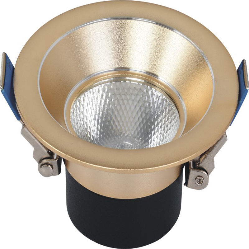 Goldenes Downlight