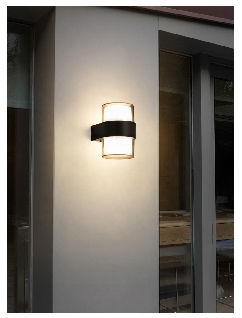 LED-Solarlampe, Wegtreppe, wasserdichte Wandleuchte für den Außenbereich