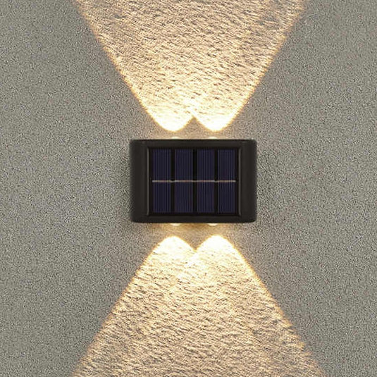 lumières solaires menées en plein air