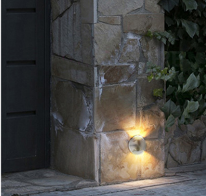 LED-Lichtdurchlässige vergrabene Lampe, 1 W, für den Außenbereich, regensicher, eingebettete Gartenhof-Stufen-Seitenbeleuchtung, Erdgeschoss-Stehlampe