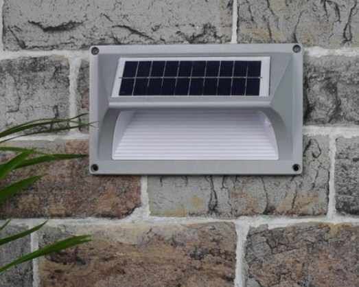 lámparas solares al aire libre
