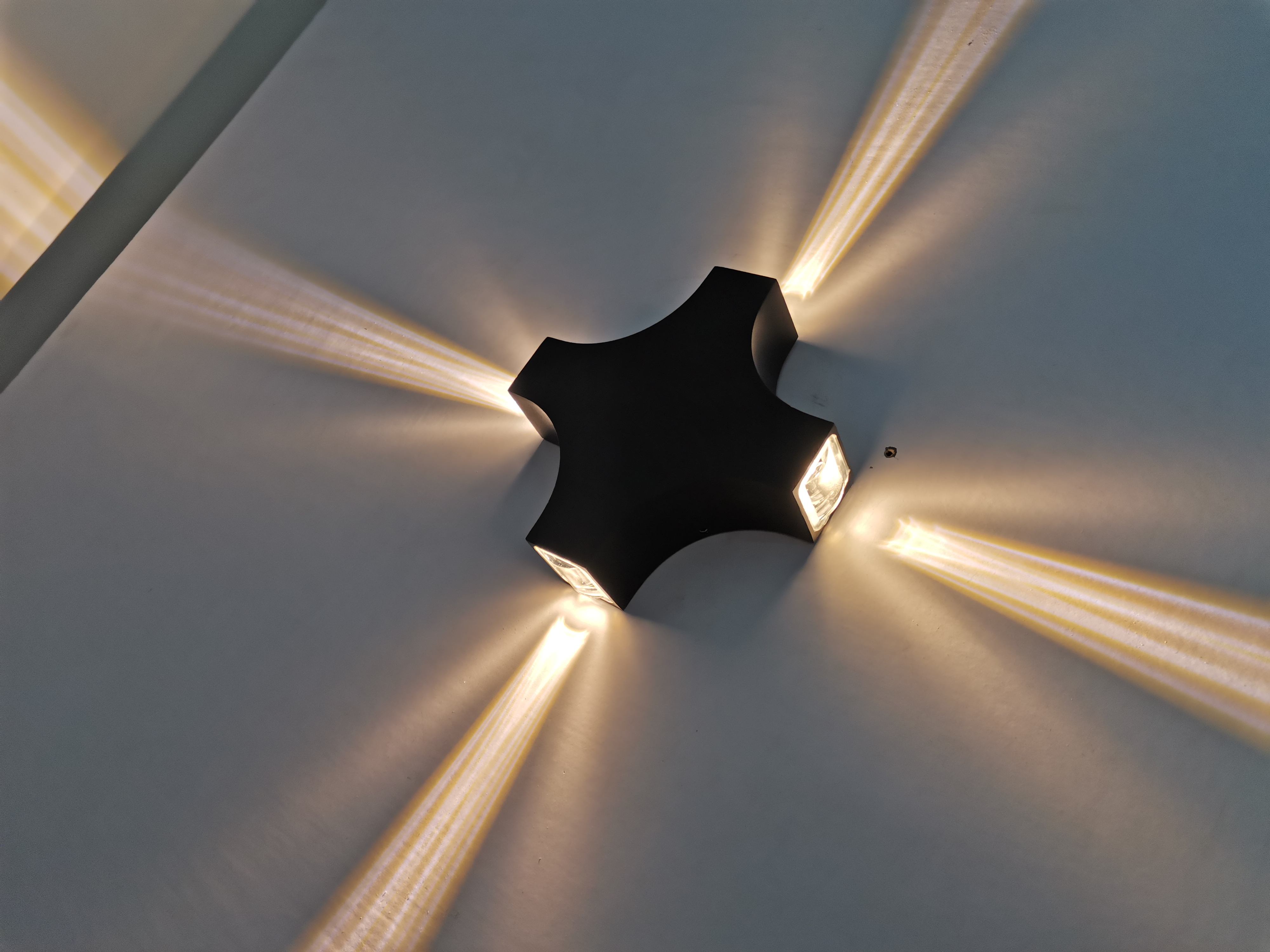 aplique de pared led al aire libre