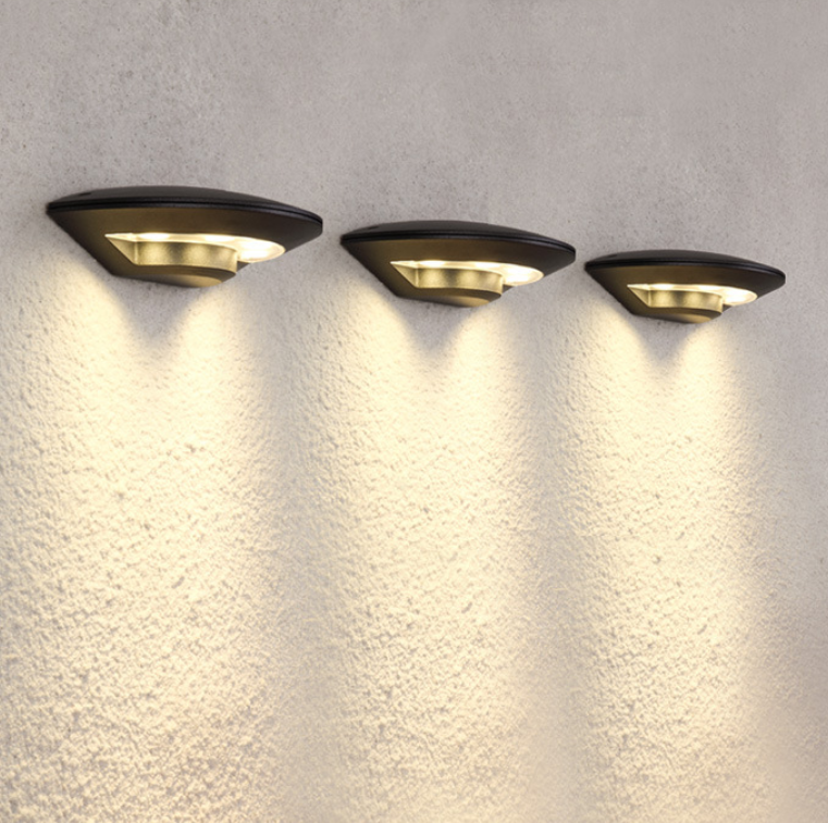 LED-Außenwandleuchte, wasserdichte Hof-Außenwandleuchte, einfache Außenwandleuchte für Balkon und Terrasse, feuchtigkeitsbeständig