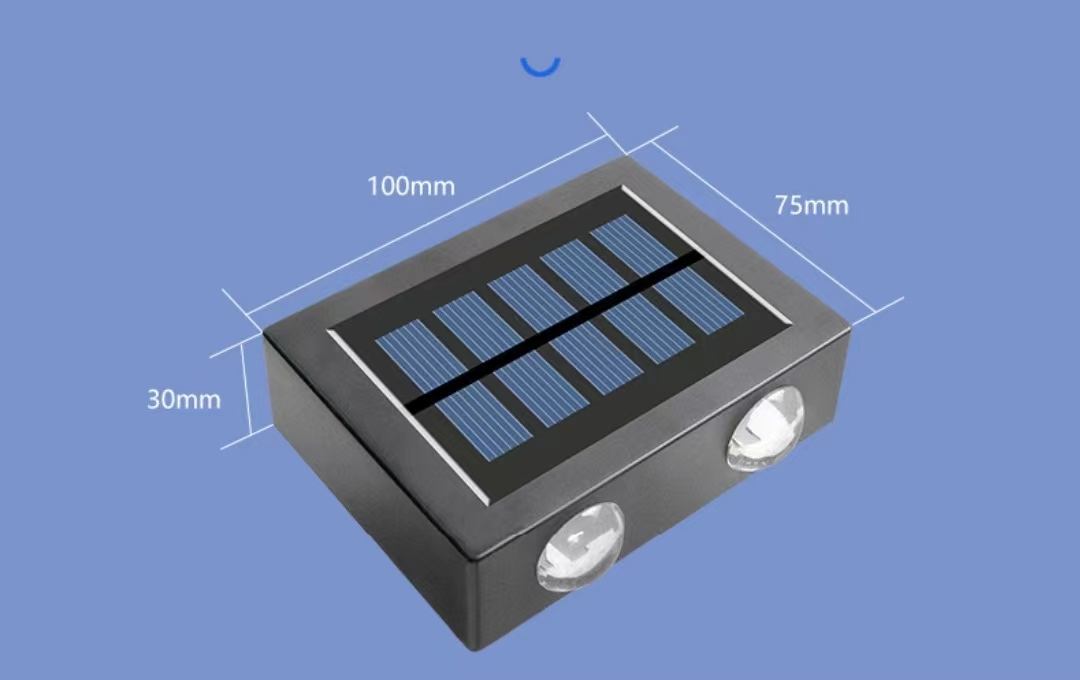 luz solar al aire libre led