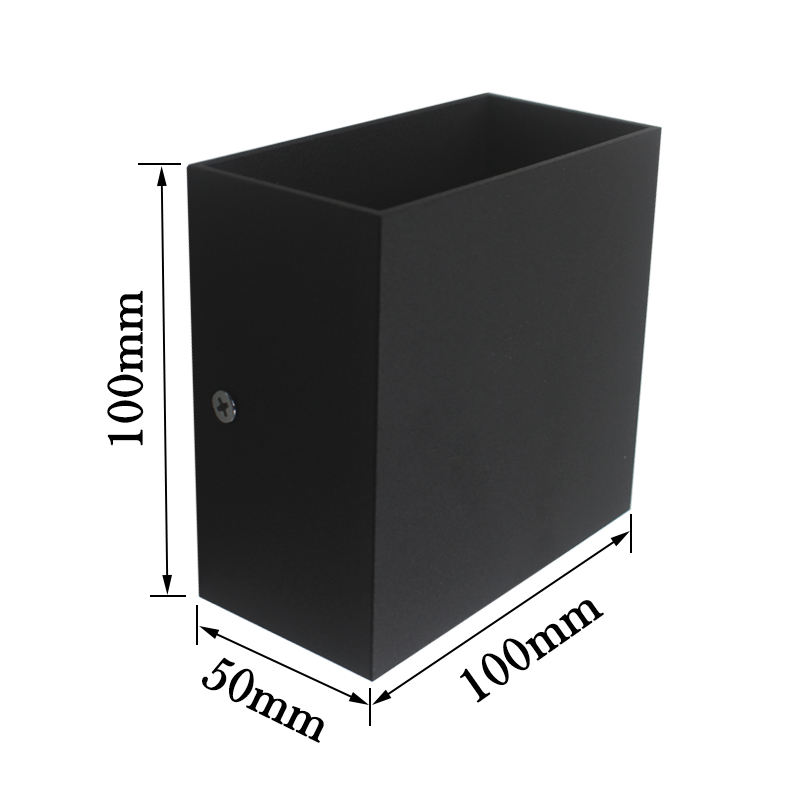 AC85-265V Luz de pared de cubo de cabecera de dormitorio