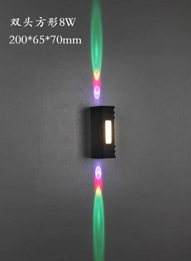 Wandmontierte LED-Wandleuchte für den Außenbereich, wasserdichte IP65-Gartenlampe, Hoteldekoration