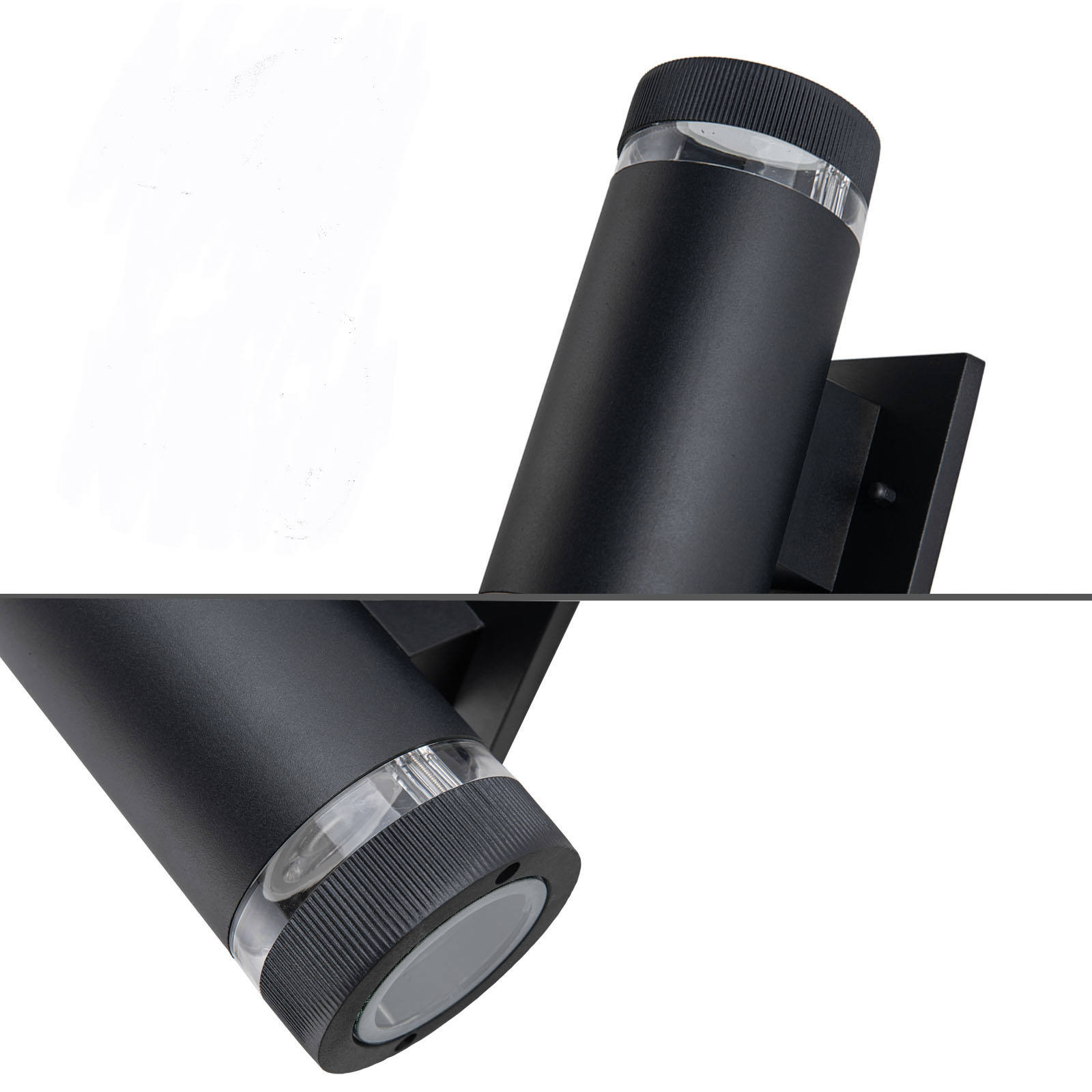 Lámparas de pared LED a prueba de agua para exteriores Iluminación exterior de aluminio IP65 Patio de jardín DECO Interior Europa Luz interior moderna
