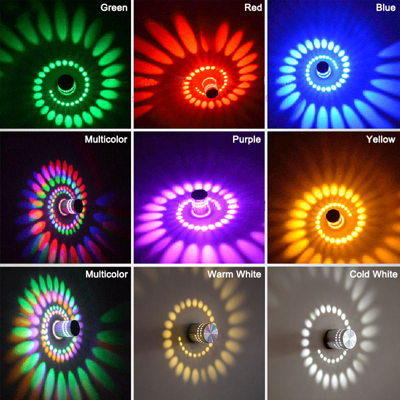 paquete de iluminación de pared led