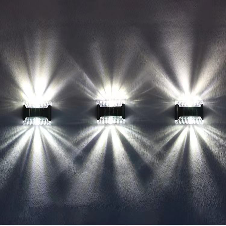 lumières solaires menées en plein air