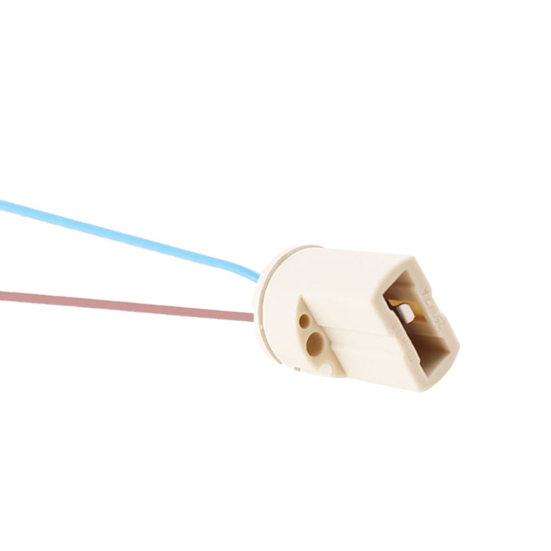 Base della lampada a LED G9 di alta qualità 250V 2A 18cm Portalampada alogeno tipo G9 in ceramica per lampadina a LED G9