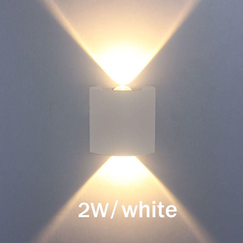Cube-Zylinder-Garten-Hotel-wasserdichte Cob-LED-Wandlampen