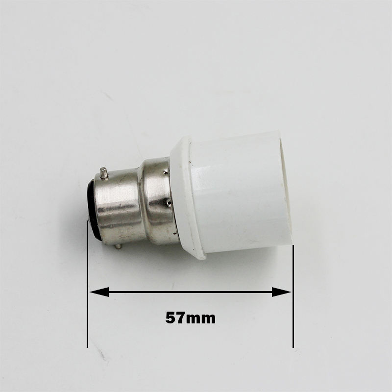 E27 auf B22 Sockel Beleuchtung Zubehör Basis Sockel Adapter Konverter für LED-Licht Lampe Bajonett Schraube Glühbirne